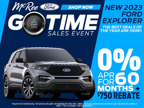 2023 EXPLORER SPECIAL AT MCREE FORD